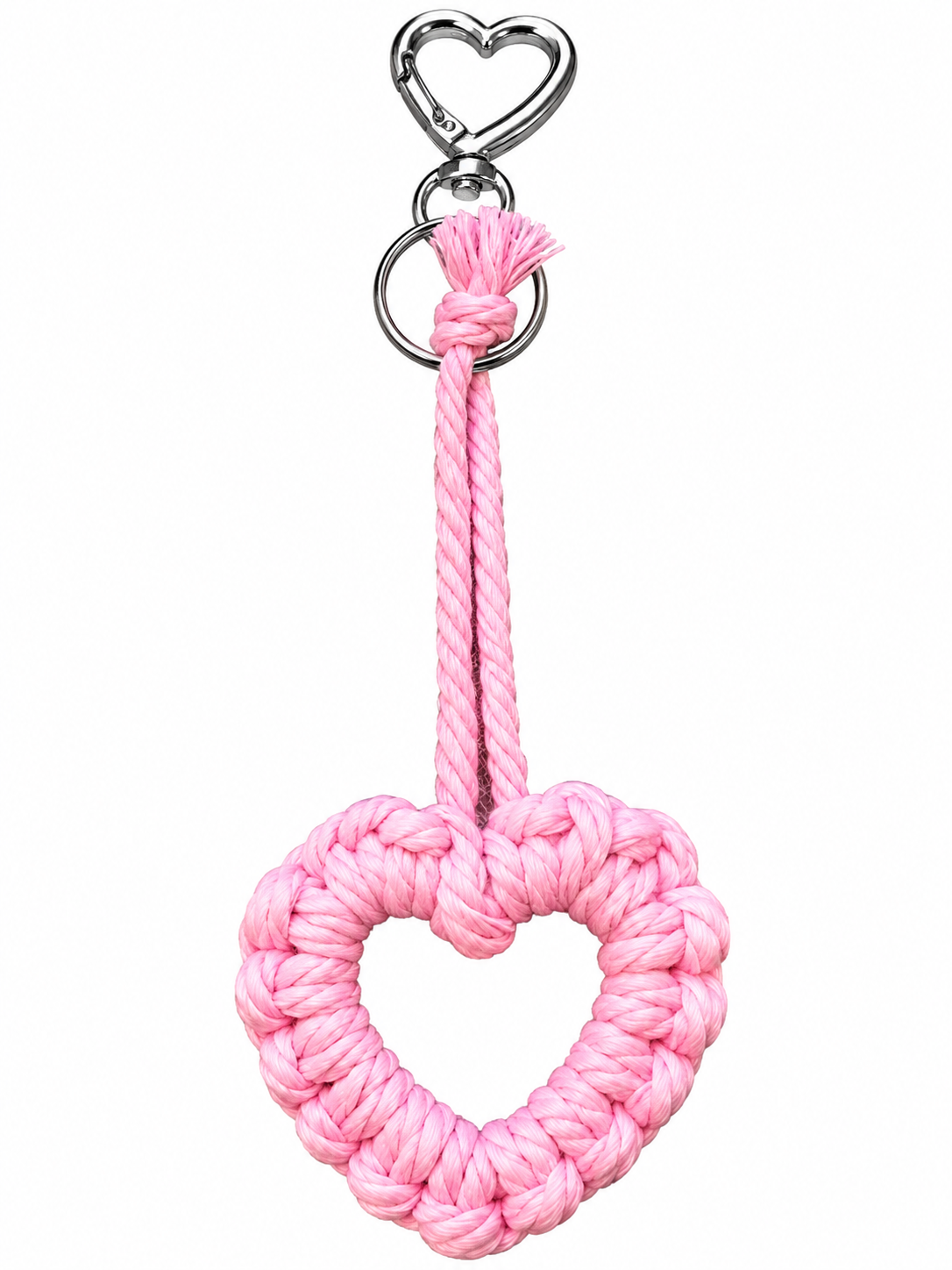 Handmade Heart Keychain – Choose Your Color