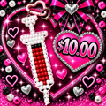 Handmade Nurse Pony Bead Keychains – Choose Your Style