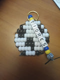 Handmade Sport Pony Bead Keychain – Custom Name or Team