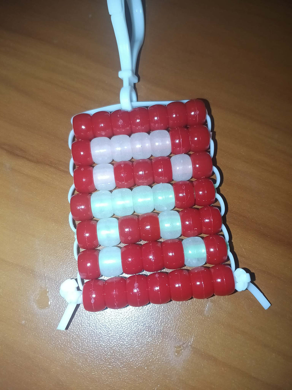 Handmade Letter Initials Keychain –