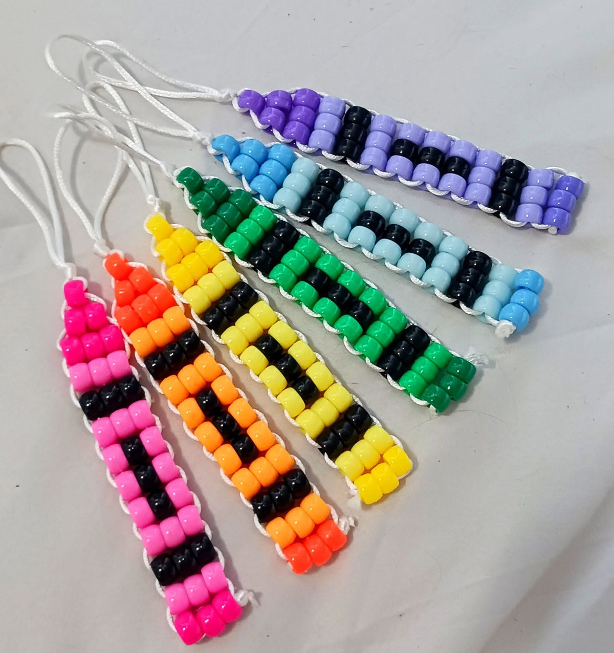 Handmade Pony Bead Keychain – Choose Your Keychain