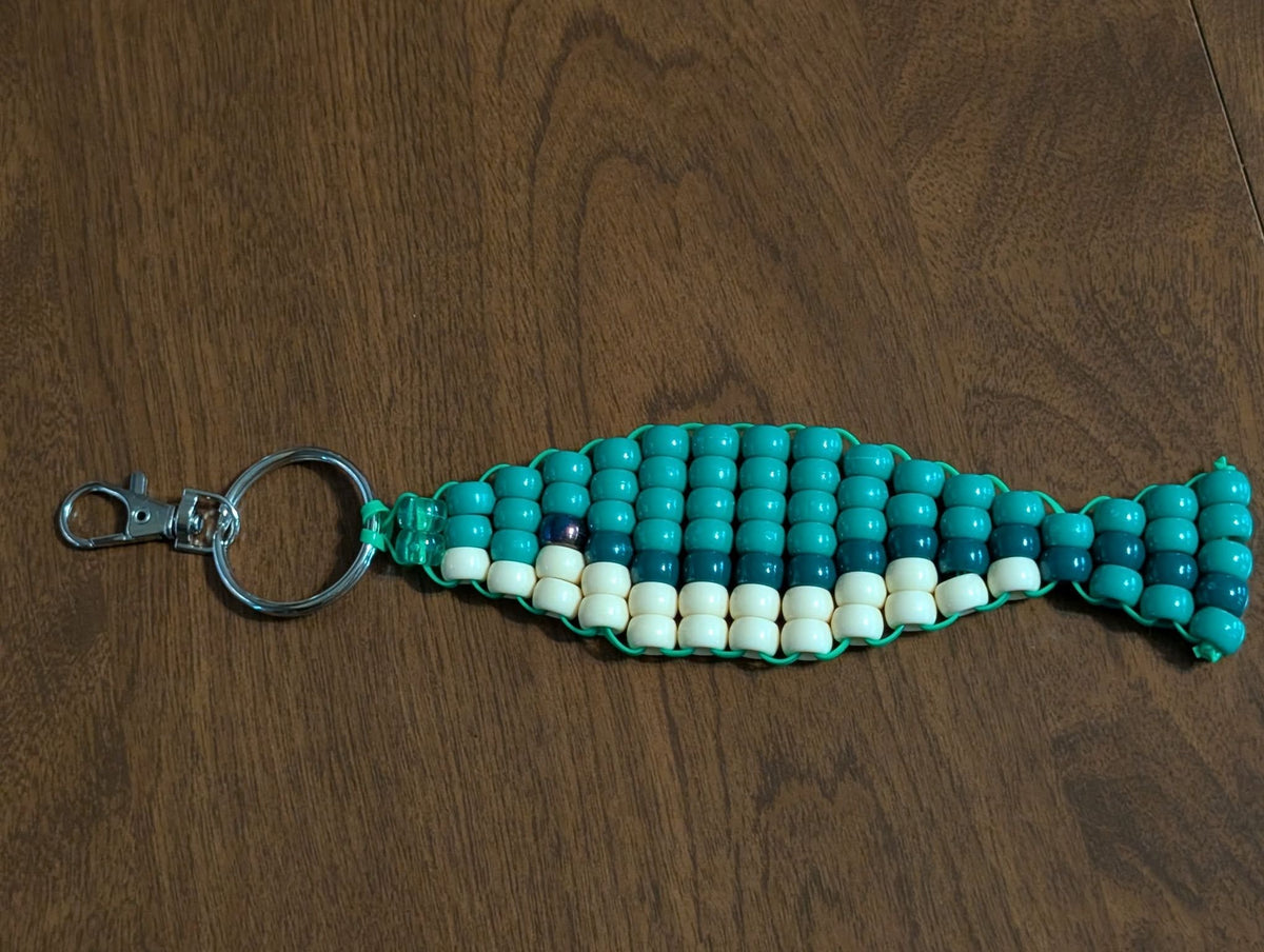 Handmade Pony Bead Keychain – Choose Your Keychain