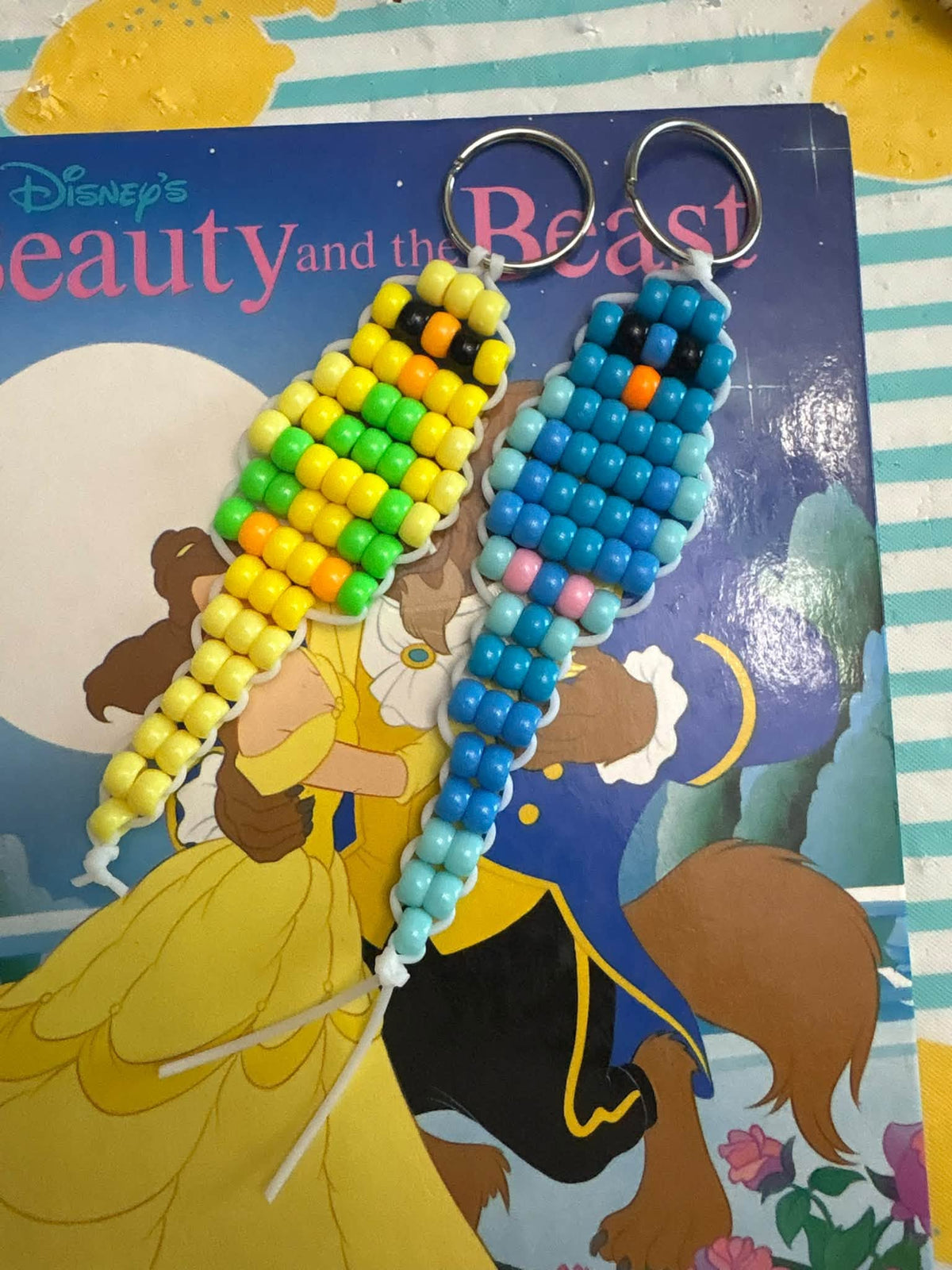 Handmade Pony Bead Keychain – Choose Your Keychain