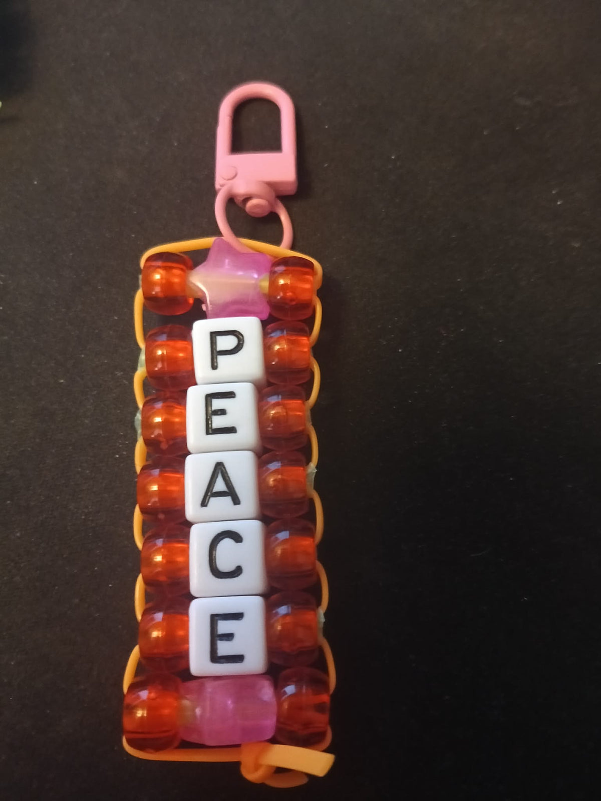 Handmade Pony Bead Keychain – Choose Your Keychain