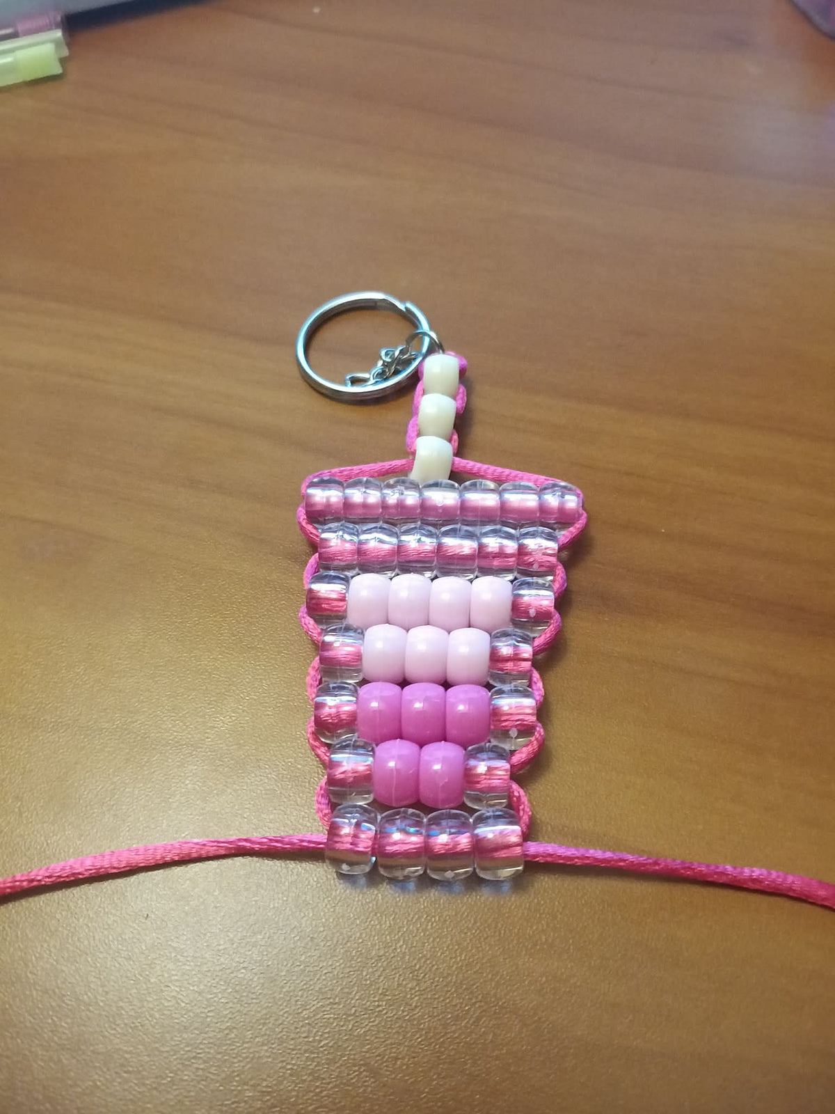 Handmade Pony Bead Keychain – Choose Your Keychain