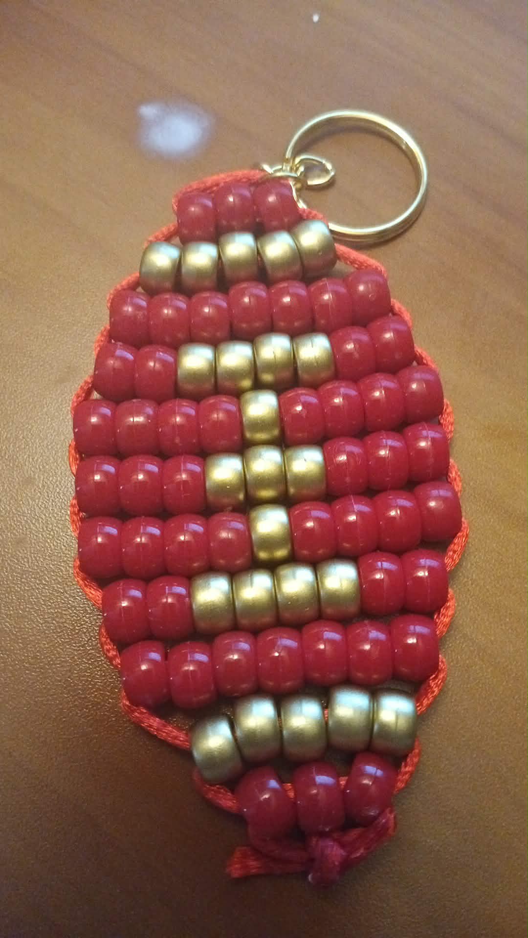 Handmade Pony Bead Keychain – Choose Your Keychain