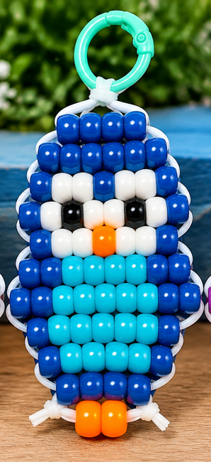 Handmade Pony Bead Keychain – Choose Your Keychain